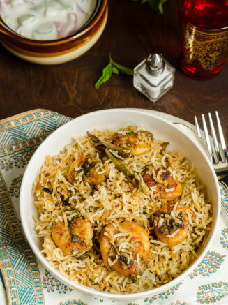 scampi briyani