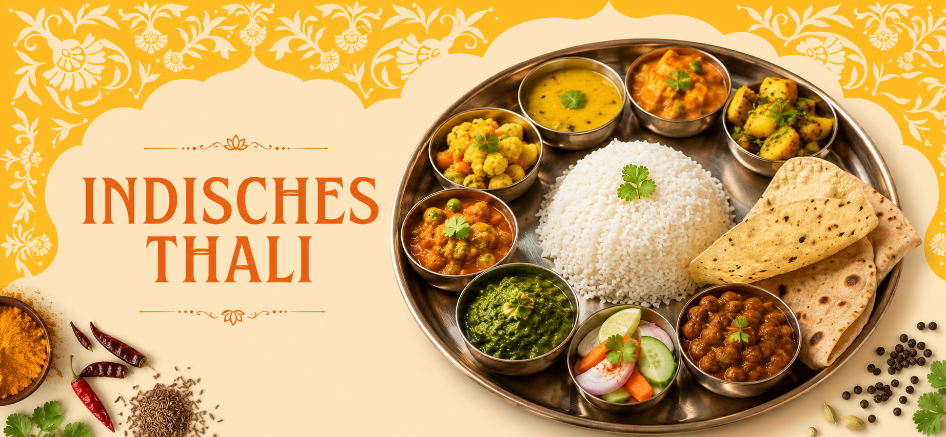 indisches thali