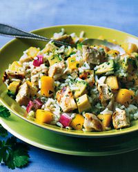 Chicken Mango Salat